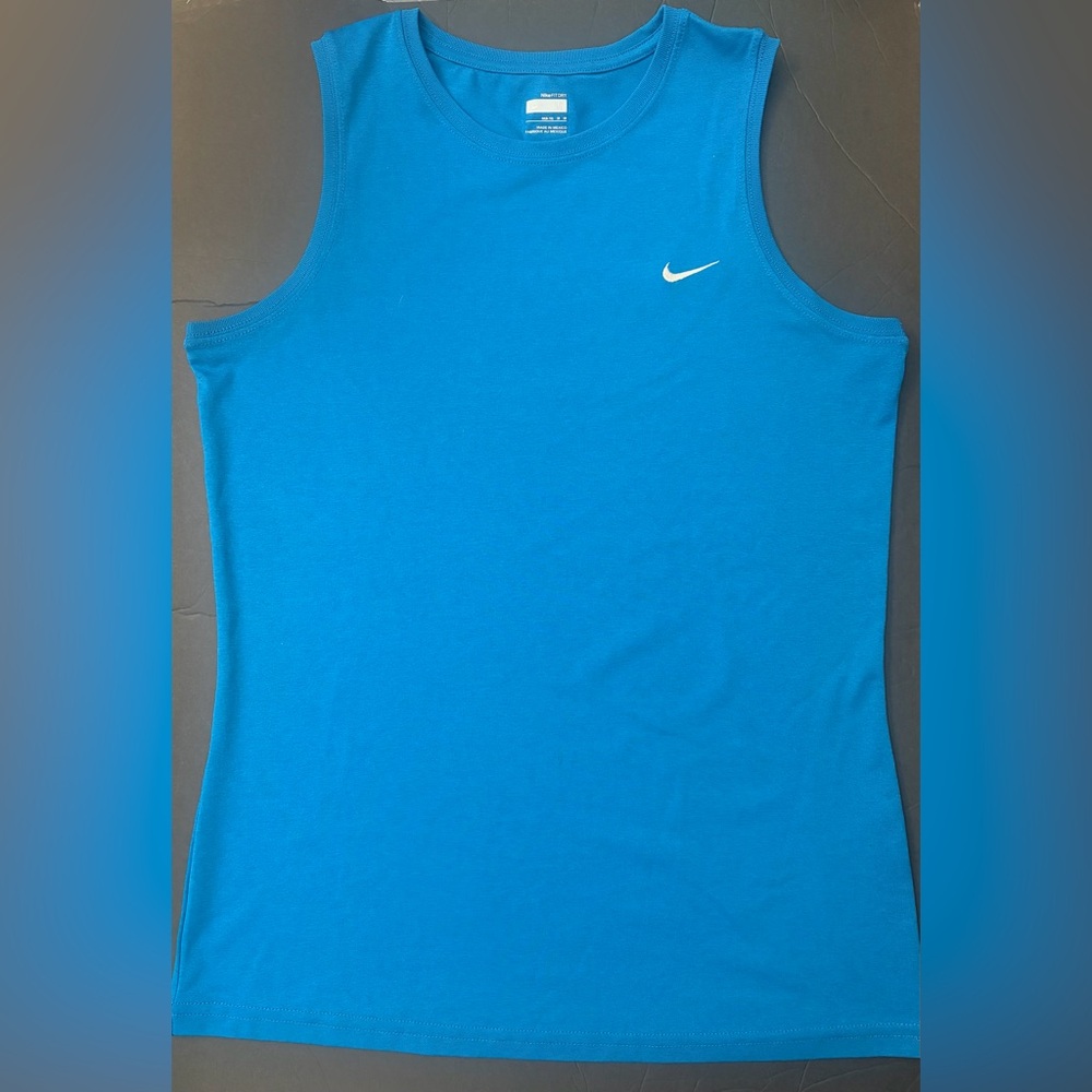 Nike Fit Dry Bright Blue Athletic Tank